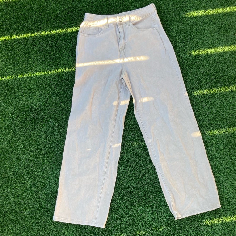 Dazy Wide Leg Pants, Women’s (Juniors) Size Medium, Tan Color